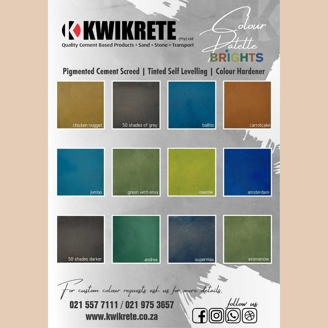 flooring products | Kwikrete